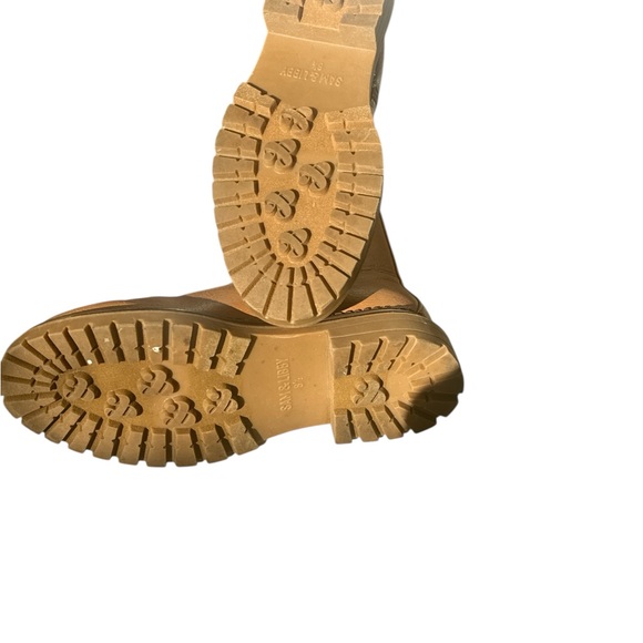 Sam and Libby Tan Chelsea Lug Sole Boots Womens sz 9 winter casual chic everyday - Picture 4 of 8